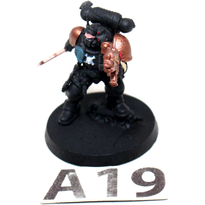 Warhammer Space Marines Lieutenant - A19 - Tistaminis