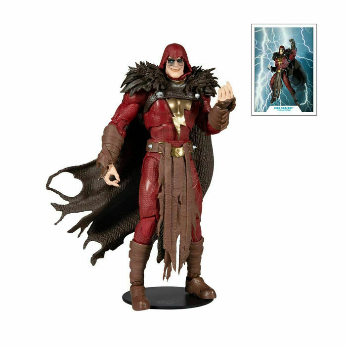 DC MULTIVERSE 7'' KING SHAZAM New - Tistaminis