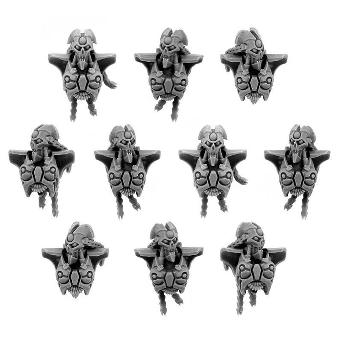 Wargames Exclusive NECROCYBORG FEMALE WARRIORS CONVERSION SET (10U) New - TISTA MINIS