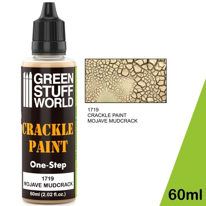 Green Stuff World Auxiliary Crackle Paint - Mojave Mudcrack 60ml - Tistaminis