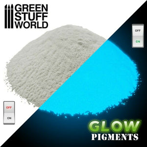 Green Stuff World Glow Pigments - MIND TURQUOISE New - TISTA MINIS