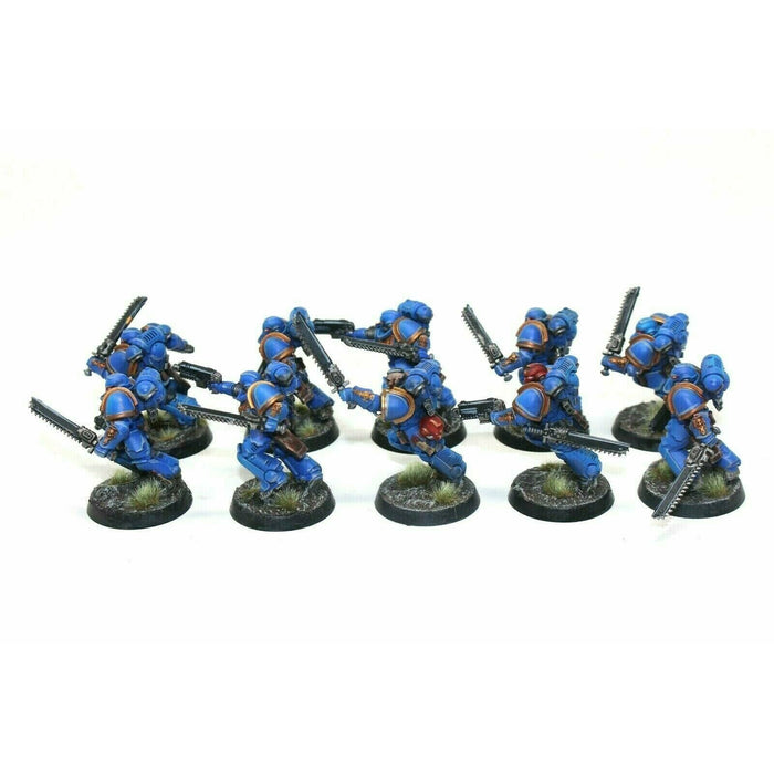 Warhammer Space Marines Assault Intercessor Squad Well Painted - TISTA MINIS