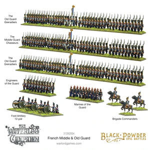 Black Powder Epic Battles: French Middle & Old Guard New - Tistaminis