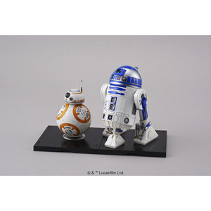 Bandai BB-8 & R2-D2 "Star Wars", Bandai Star Wars Character Line 1/12 New - TISTA MINIS