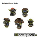 Kromlech Orc Cyber Pirates Heads New - TISTA MINIS