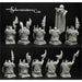 Scibor Miniatures Dark Guard Evil Dwarves 10 miniatures (10) New - TISTA MINIS