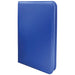 ULTRA PRO BINDER 9 POCKET VIVID ZIPPERED BLUE New - Tistaminis