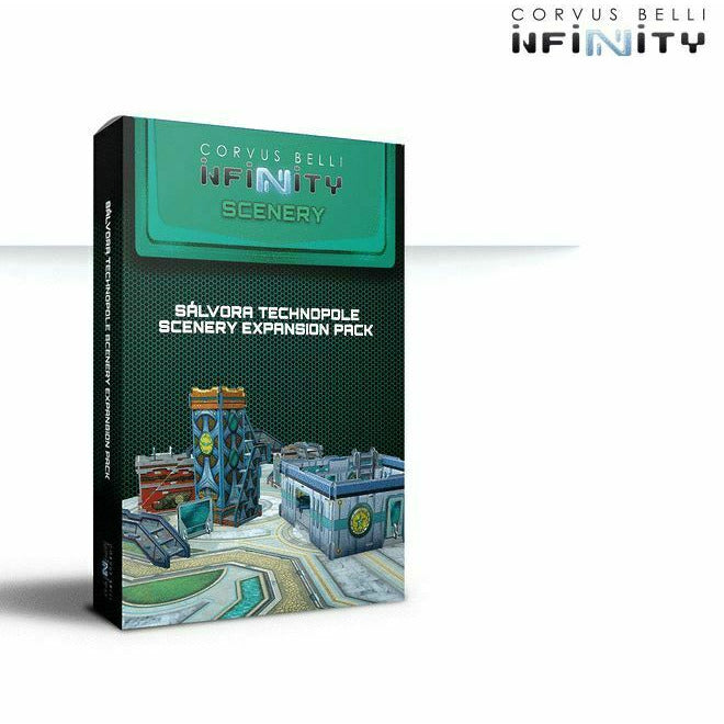 Infinity: Sálvora Technopole Scenery Expansion Pack New - TISTA MINIS