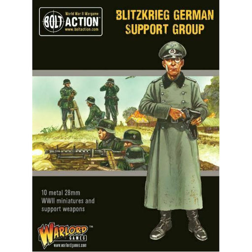 Bolt Action Blitzkrieg German Support Group New - TISTA MINIS