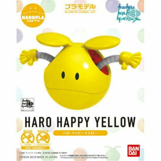 Bandai HAROPLA HARO HAPPY YELLOW New - TISTA MINIS