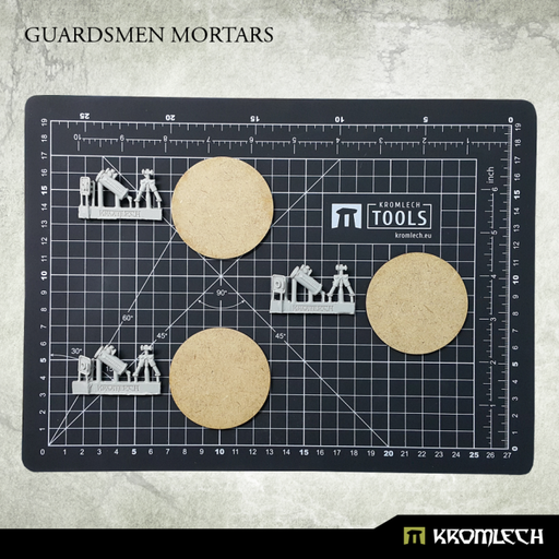 Kromlech Guardsmen Mortars New - TISTA MINIS