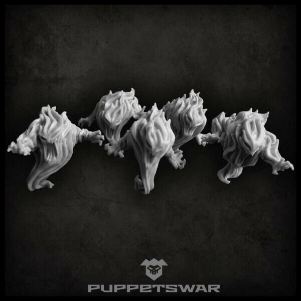 Puppets War Adult Demonic Elementals New - Tistaminis