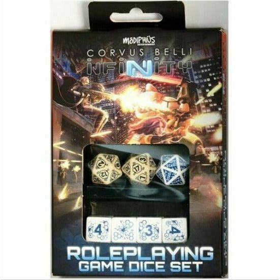 Corvus Belli Infinity RPG Dice Set - Haqqislam New - TISTA MINIS