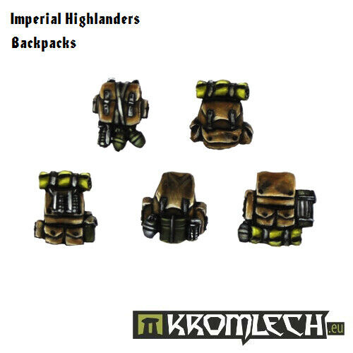 Kromlech Imperial Highlanders Backpacks New - TISTA MINIS