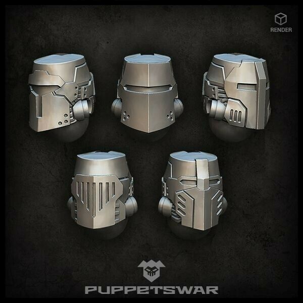 Puppets War High Crusaders helmets New - Tistaminis