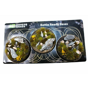 Gamers Grass Highland Bases Round 50mm (x3) - TISTA MINIS