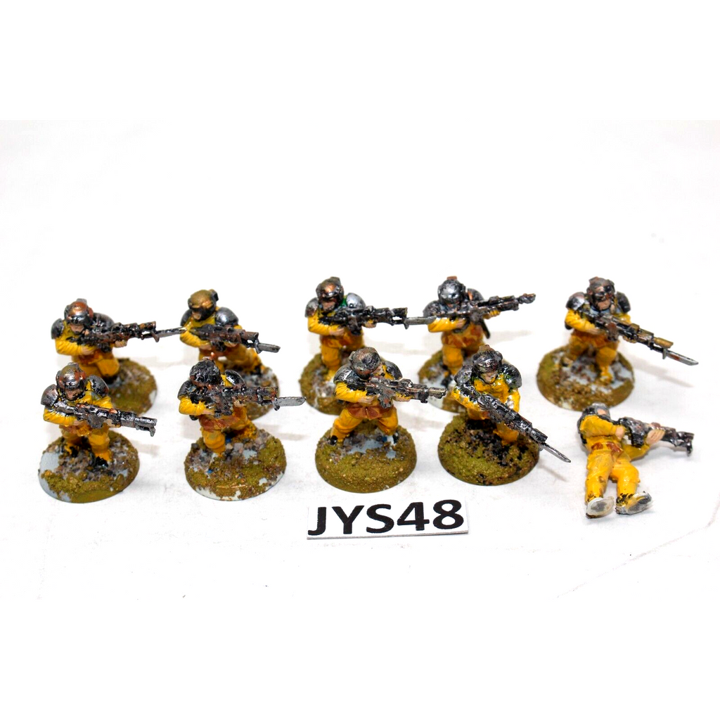 Warhammer Imperial Guard Cadian Shock Troopers - JYS48 - Tistaminis