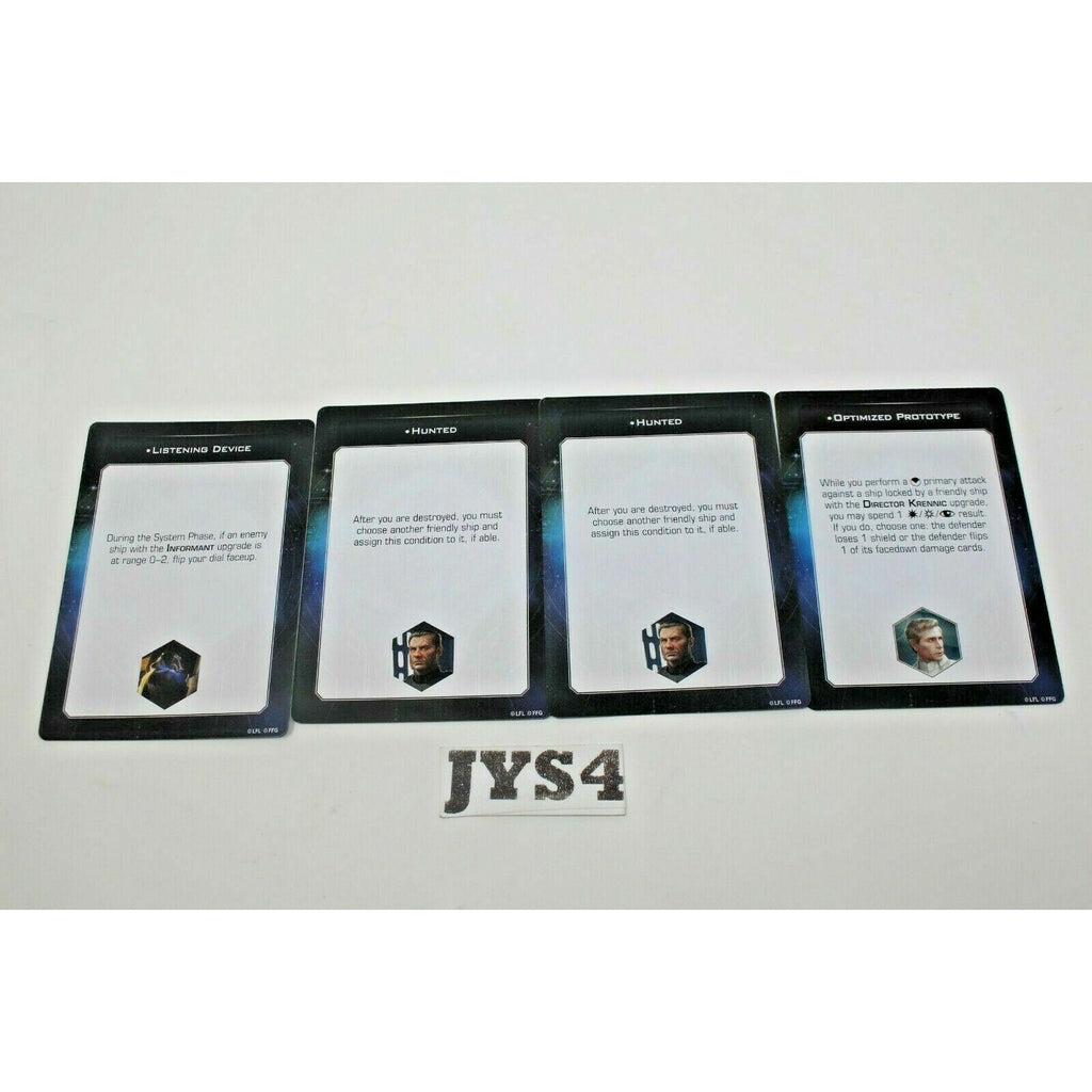 X-Wing Alternate Art Upgrade Cards - JYS4 | TISTAMINIS