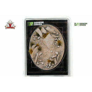 Gamers Grass Arid Steppe Bases Oval 120mm (x1) - TISTA MINIS