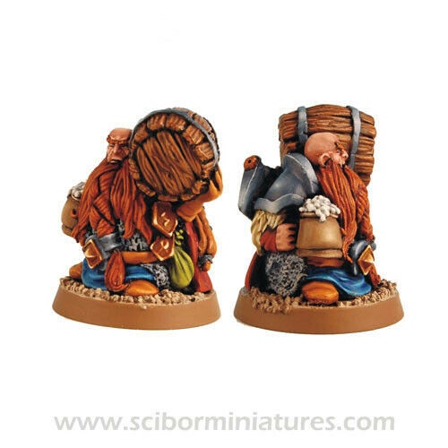 Scibor Miniatures Drunkard Dwarf New - TISTA MINIS