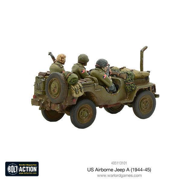 Bolt Action US Airborne Jeep (1944-45) New - Tistaminis