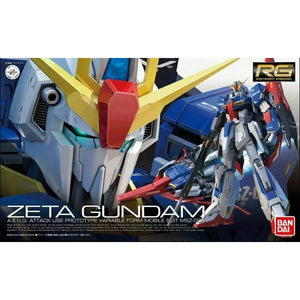 Bandai #10 Zeta Gundam "Z Gundam", Bandai RG 1/144 New - TISTA MINIS