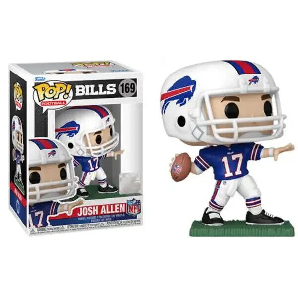 Funko POP! NFL Bills Josh Allen (AWAY) #169 New - Tistaminis