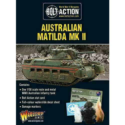 Bolt Action Australian Matilda II Infantry Tank New - 402415001 - TISTA MINIS