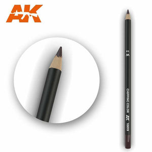 AK Interactive Watercolor Pencil Chipping Color New - TISTA MINIS