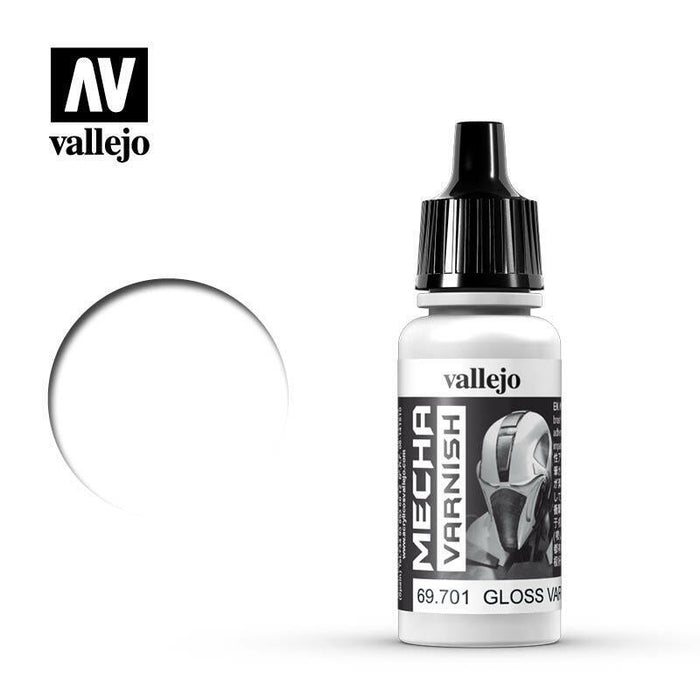 Vallejo Mecha Colour Paint Gloss Varnish (69.701) - Tistaminis