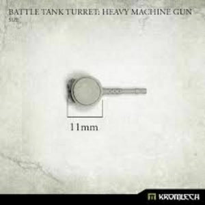 Kromlech Battle Tank Turret: Heavy Machine Gun (1) New - TISTA MINIS