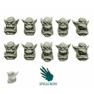 Spellcrow Orcs Yelling Heads - SPCB5112 - TISTA MINIS