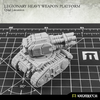 Kromlech Legionary Heavy Weapon Platform: Quad Lascannon New - TISTA MINIS