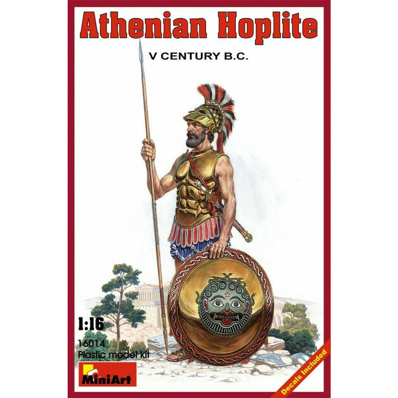 MiniArt Athenian Hoplite. V century B.C. (1/16) New - TISTA MINIS