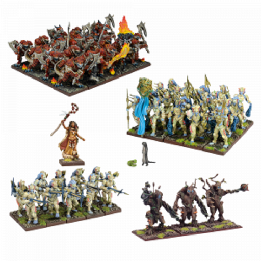 Kings of War Forces of Nature Army New - TISTA MINIS