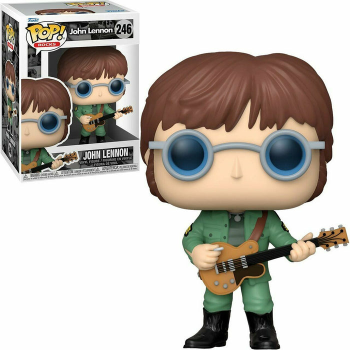 Funko POP MUSIC JOHN LENNON MILITARY JACKET #246 New - Tistaminis