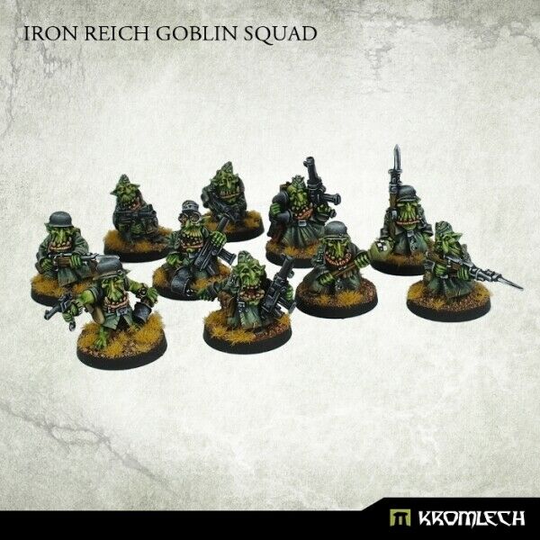 Kromlech Iron Reich Goblin Squad New - TISTA MINIS