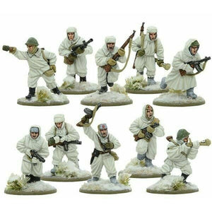Bolt Action Soviet Veteran Squad in Snowsuits New - Tistaminis