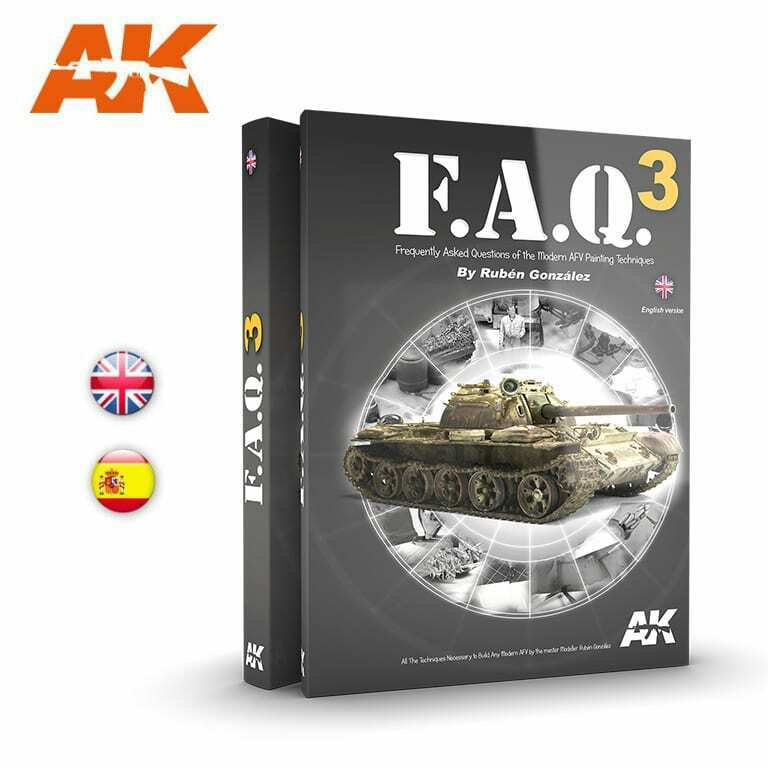 AK Interactive FAQ3 Military Vehicles - English New - Tistaminis