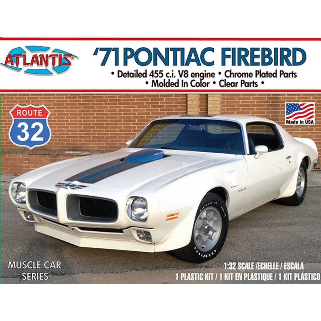 Atlantis 1/32 1971 Pontiac Firebird Route 32 New - Tistaminis