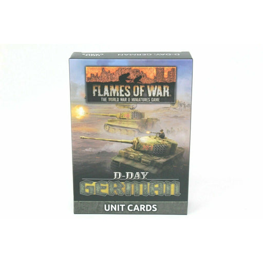 Flames Of War German D-Day Unit Cards New | TISTAMINIS