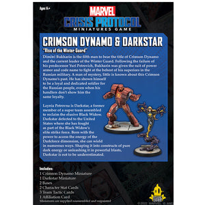 Marvel Crisis Protocol: Crimson Dynamo and Dark Star August 12 Pre-Order - Tistaminis