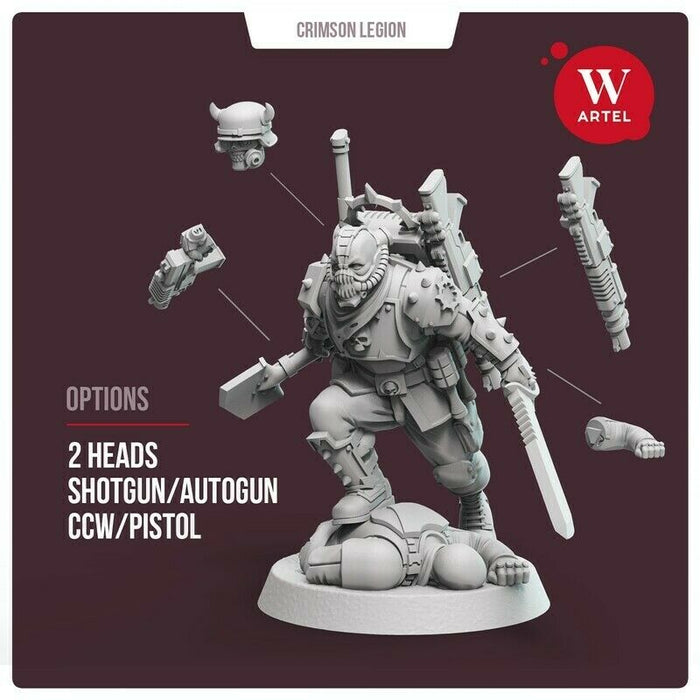 Artel Miniatures - Crimson Legion Unter 28mm New - TISTA MINIS