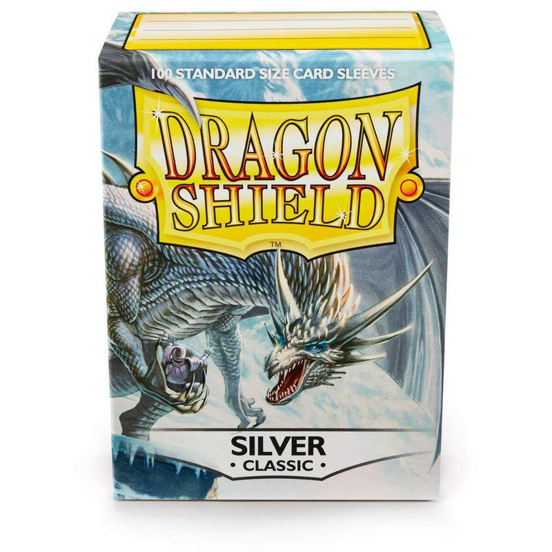 Dragon Shield Sleeves  Classic Silver(100) New - Tistaminis