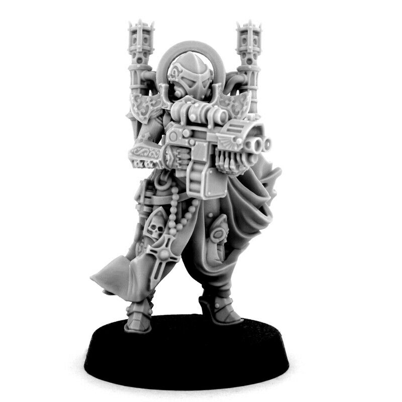Wargame Exclusive EMPEROR SISTER WITH STORM BOLTGUN New - TISTA MINIS