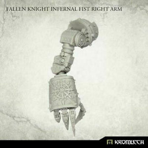 Kromlech Fallen Knight Infernal Fist Arm [right] (1) New - TISTA MINIS