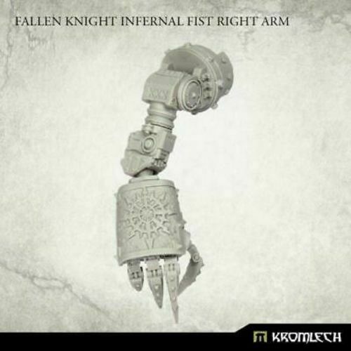 Kromlech Fallen Knight Infernal Fist Arm [right] (1) New - TISTA MINIS