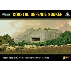 Bolt Action Coastal Defense Bunker Terrain New - 842010002 - TISTA MINIS