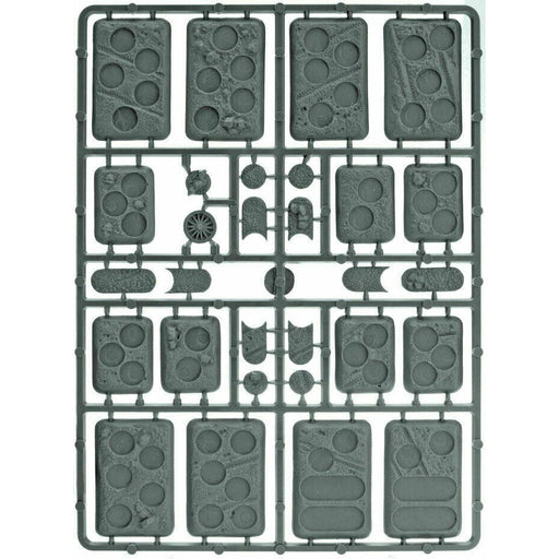 Flames of War Plastic Bases - Rural New - TISTA MINIS