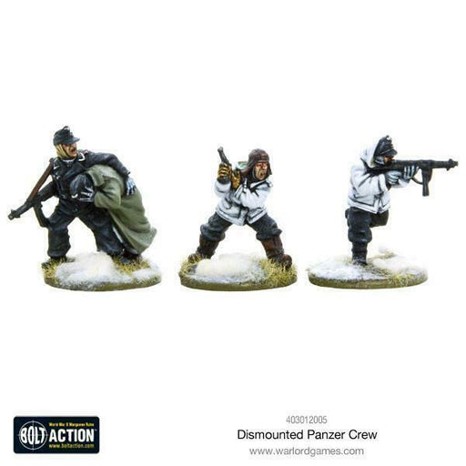 Bolt Action Dismounted Panzer Crew Winter New - TISTA MINIS